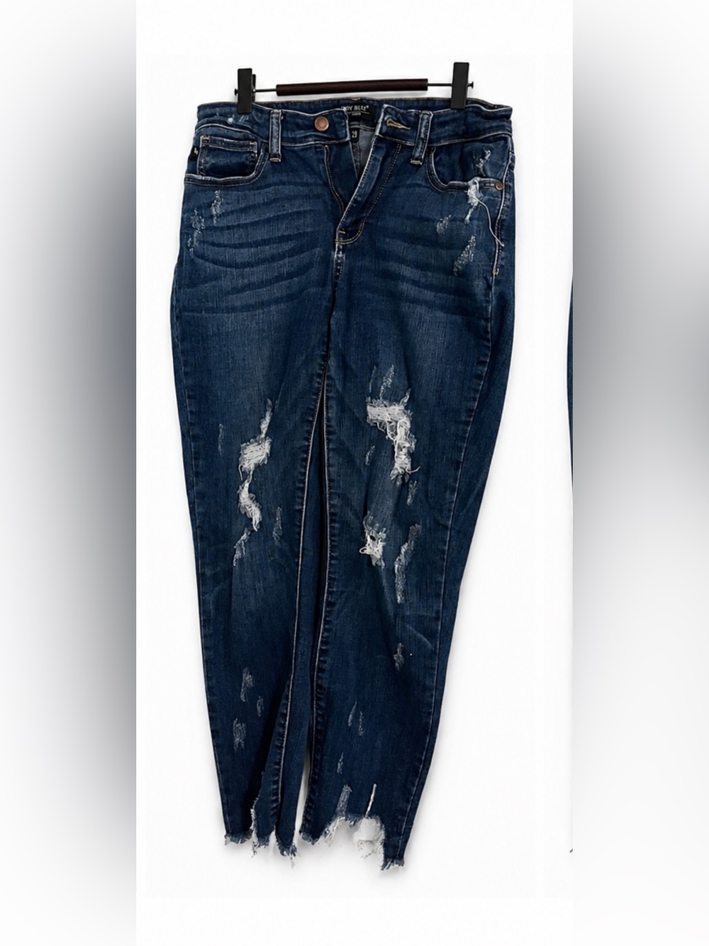 Dark Blue Distressed Women's Judy blue Jeans